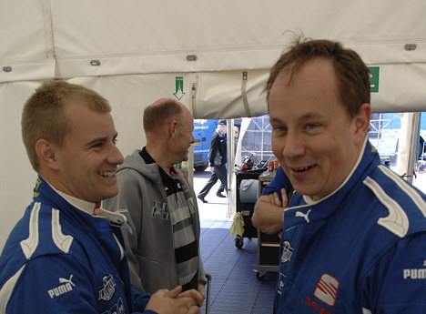 Casper Elgaard og Jens Møller er i år teamkammerater.